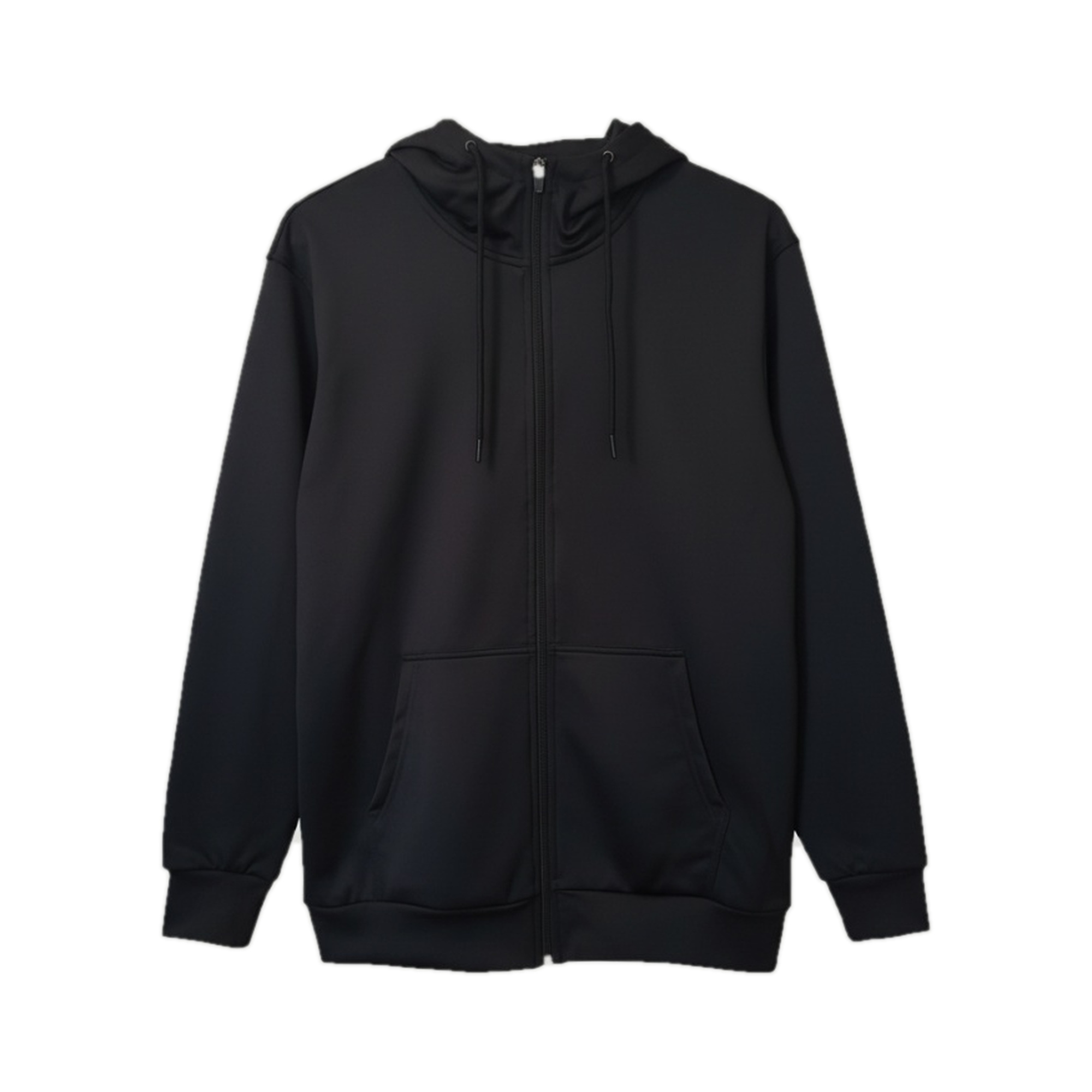 Full-Zip Hoodie in black